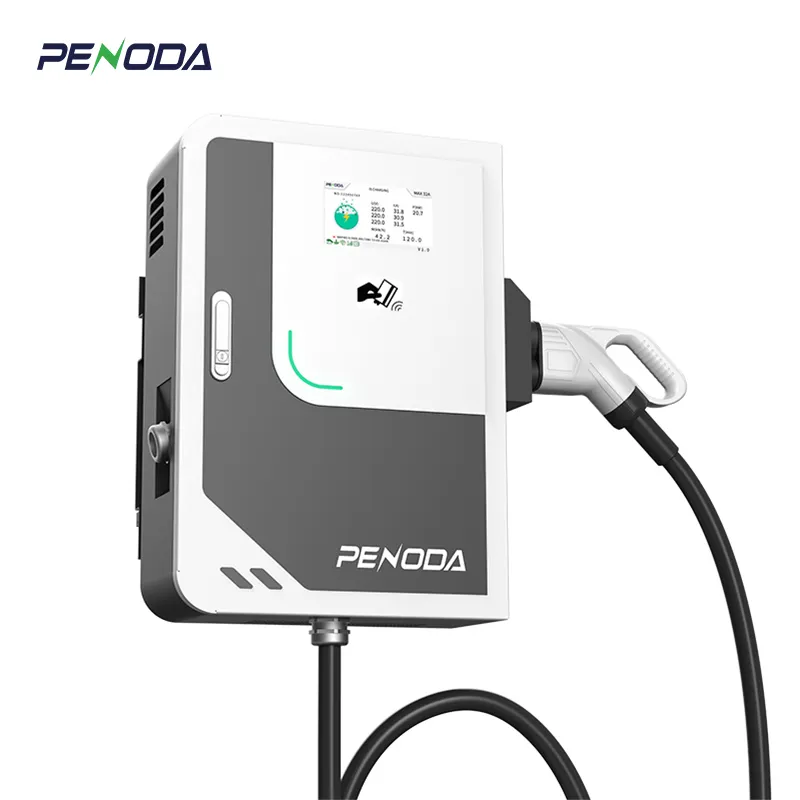 2023 China Wallbox DC EV Charger Manufacturers 20kw 30kw 40kw Rate Power Ccs2 GBT Ccs Chademo DC Charging Station For EV