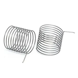 High precision phosphor copper antenna spring electrical equipment antenna spiral compression spring