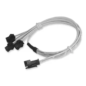 R-Yangling UL2468-24AWG Parallel Line 1 Drag 3 Driver Cold Light Wiring Harness 1 Out 2 Female To Male SM2.54-2P Terminal Wire