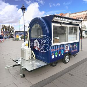 Commercial Fiberglass Food <b>Trailer</b> Coffee Food Truck <b>Small</b> Cafe Counters Carts Ice Cream <b>Trailer</b> - Product Image 6