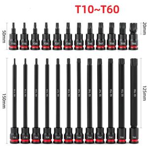 Juego de 24 Puntas Torx T10-T60 con Enchufe de 1/4 de Pulgada, Acabado en Óxido Negro, Herramientas de Reparación Automotriz - Product Image 3
