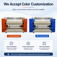 Automatische olieverwarmde vlakbed roller warmtepersmachine sublimatie transfer kalender voor T-shirts muismatten 110V 220V