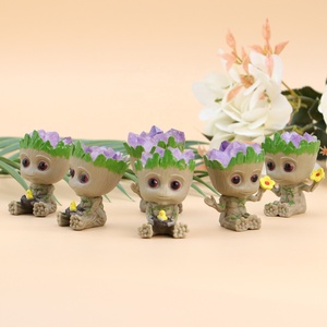 Cristal d'améthyste naturel Groote, personnage des Gardiens <span class=keywords><strong>de</strong></span> <span class=keywords><strong>la</strong></span> <span class=keywords><strong>Galaxie</strong></span>, cadeau <span class=keywords><strong>de</strong></span> Nouvel An pour enfants, décoration intérieure - Product Image 3