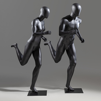 Nuevas Llegadas: Maniquí Deportivo de Cuerpo Completo de Fibra de Vidrio para Hombre y Mujer, Maniquí de Exhibición para Minoristas