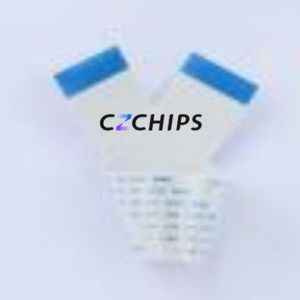 FFC-1.0-24P-200mm FFC Cable (Flexible Flat Cable) P=1mm Connector 24P 1mm 0.3mm Non-Inverting - Product Image 2