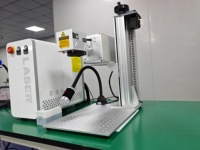 Machine de marquage laser à fibre portable pour le marquage couleur des métaux, la gravure de claviers et la découpe de bijoux