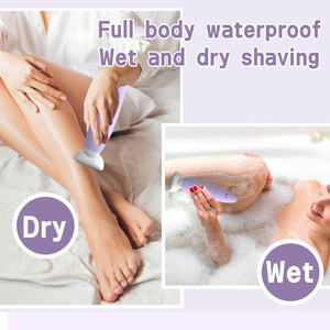 Rasoir électrique pour femmes tondeuse à cheveux pour bikini jambes femmes rasage sourcils lèvres corps bras aisselles épilation faciale 5 en 1 Kit - Product Image 3