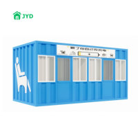Junyaoding Snack-bar en acier au design contemporain pour villa et appartement maisons préfabriquées en conteneur