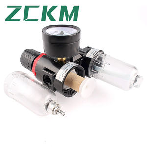 Filtro de Aire Neumático <span class=keywords><strong>AFC</strong></span> <span class=keywords><strong>BFC</strong></span> 2000 para Compresor y Herramientas de Aire con Manómetro y Vaso Lubricador - Product Image 3