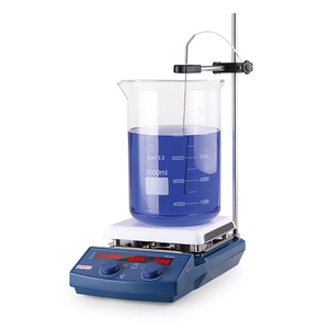 Placa Calefactora con <span class=keywords><strong>Agitador</strong></span> Magnético para <span class=keywords><strong>Laboratorio</strong></span> Químico de 7 Pulgadas - Product Image 1