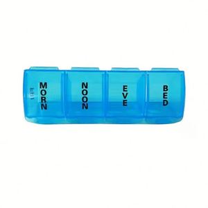 Organizador de Pastillas para 7 Días, 28 Compartimentos Separados, Recordatorios para Medicamentos, Vitaminas, Aceite de Pescado, Gestión Diaria Eficaz, Logotipo Personalizado - Product Image 3