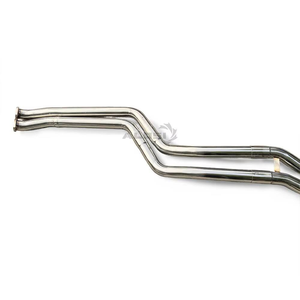 Échappement Catback à Valve en Acier Inoxydable SS304 pour E90 <span class=keywords><strong>E92</strong></span> E93 E93 <span class=keywords><strong>335i</strong></span> M3 N54 4.0L avec Contrôle Intelligent de la Valve et Silencieux à Performance Sonore à Distance - Product Image 4