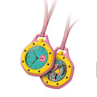 Montre de poche octogonale co-marquée AP, mouvement à quartz, design personnalisable inspiré de la dopamine, en plastique polyuréthane