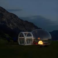 Tente à bulles gonflable, tunnel transparent, dôme gonflable, maison à bulles transparente, grandes tentes d'extérieur pour le camping, la cour