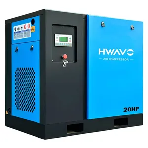 Compressor de ar industrial sem óleo IP54 8bar/10bar 15kw tipo parafuso fornecedor dourado da China