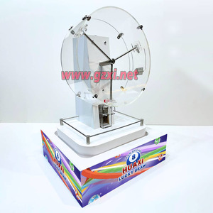 Machine à Bingo Électronique Mini HUAXI - Tambour de Loterie Automatique en Acrylique pour <span class=keywords><strong>50</strong></span> Boules, Idéal pour Jeu de Keno de Bureau et Tirage de Loterie de Fête - Product Image 6
