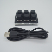 Clavier USB à 6 touches, programmable, avec macros personnalisées, touches de raccourci à une touche, mini clavier mécanique, mini interrupteur