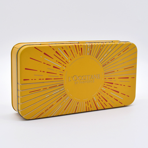 <span class=keywords><strong>Scatola</strong></span> di Latta Quadrata Personalizzata per Baklava, Biscotti, Cioccolato, Tè e Regali - Product Image 5