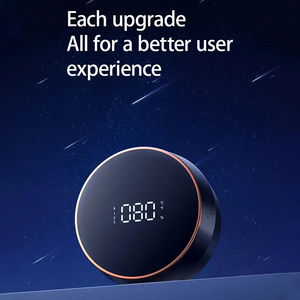 Distributeur automatique de savon en mousse sans contact, affichage de la température et de l'heure, chargement USB, distributeur de savon liquide à induction automatique, étanche - Product Image 5