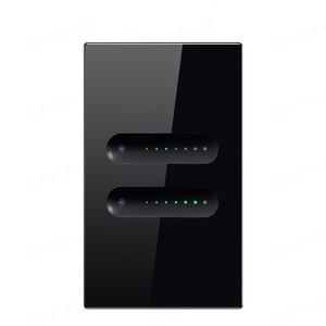 Interruptor Inteligente con Regulador de Intensidad, 1 o 2 Canales, Estándar Estadounidense, Control Inalámbrico, Corriente Máxima de 10 A, Aplicación EWeLink, Panel Táctil para PC, IP27 - Product Image 2