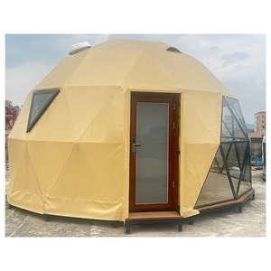 Chất lượng cao DOMO Kun khách sạn Lều khu nghỉ mát sang trọng PVC đo đạc đúc sẵn bọt glamping <span class=keywords><strong>Dome</strong></span> House lều - Product Image 2