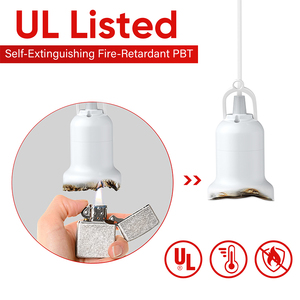 Fyseus E27 interruttore con supporto lampada a filo appesa per piante <span class=keywords><strong>da</strong></span> interno <span class=keywords><strong>portalampada</strong></span> <span class=keywords><strong>da</strong></span> <span class=keywords><strong>giardino</strong></span> con cavo presa - Product Image 6