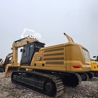 Excavadora Usada Caterpillar 345GC en Venta, Excelente Calidad, para Minería y Canteras, Sin Fugas de Aceite, Disponible para Envío Inmediato, Cabina Silenciosa