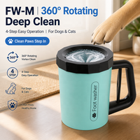 Nettoyeur de pattes pour animaux de compagnie, tasse de lavage des pattes en silicone, usage commercial, pour salle de bain, OEM, marque privée