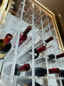 Vinoteca de Capacidad Personalizada, Mueble de Salón, Madera, Acero Inoxidable, Enfriador de Vino Integrado, para Vino Tinto - Product Image 3