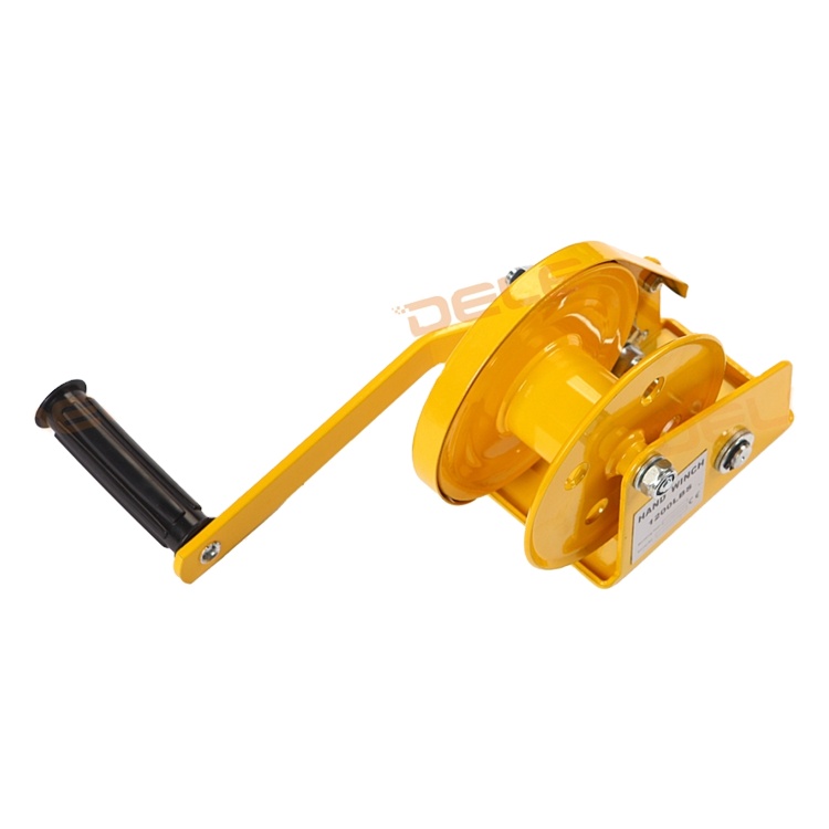 cable pulling winch machine