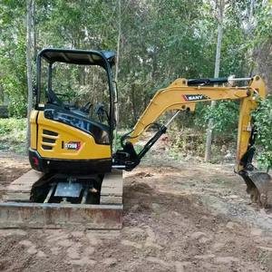 Excavadora usada Sany SY26U SY18U SY35U en buenas condiciones con componentes centrales Cojinete de bomba de engranajes de motor a un precio - Product Image 3