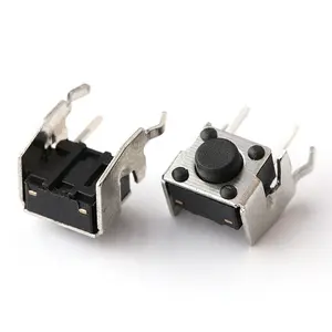 tact switch 6mm Dip Type 6x6mm 4 pins right angle 6*6 tact switch