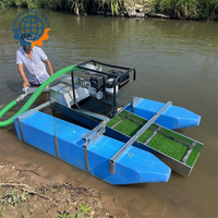 Machine à laver l'or portable de 4 et 6 pouces, mini-machine de dragage pour l'extraction de l'or alluvial à petite échelle