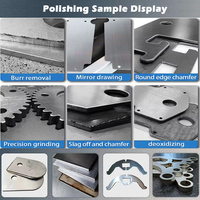 Machine de polissage à portique 5 axes pour le traitement de la tôle, facile à utiliser avec commande CNC, durable, longue durée de vie et grande course de travail