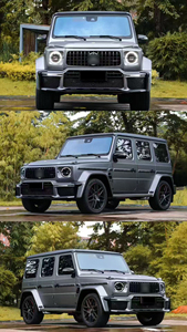 Kit de lifting pour W464 (2019-2024) et W465 (2025) : feux de toit, capot, cache-roue de secours, spoiler, compatible avec la Classe G W465 pour <span class=keywords><strong>Brabus</strong></span> G800 <span class=keywords><strong>G900</strong></span> - Product Image 3