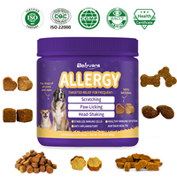 Pereda Alergi Anjing, Kunyahan Lembut, Pemrosesan OEM, Alergi Musiman, Anti Gatal, Pendukung Imunitas, Minyak Ikan, Vitamin & Mineral