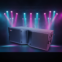 Speaker Pasif Profesional Seer SLA-8C High SPL 128dB, Kabinet Kayu Birch Plywood 15 yang Tahan Lama untuk Pertunjukan Langsung, Konser, dan Lainnya, Bergaransi