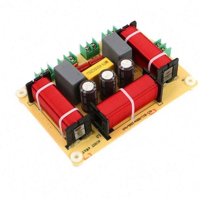 YE 300W 4-Way Crossover Frequency Divider for Speaker Hi-Fi Audio Sound Quality Enhancement Home Theater