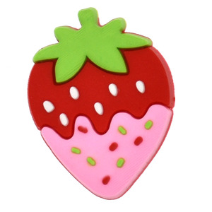 Populares adornos de PVC para zuecos, zapatos, bolsos, pantuflas y sandalias para mujer, con diseños de donut, frutas, plátano, maíz, <span class=keywords><strong>Superman</strong></span> y vegetales - Product Image 3