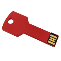 Clé USB en forme de clé personnalisée 4 Go, 8 Go, 16 Go, 32 Go, 64 Go clé USB en métal, clé USB cadeau promotionnel avec logo