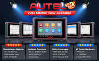 Para Autel MK900 OBD2 escáner X6 lector de código DoIP CAN FD prueba activa 12V herramienta de diagnóstico de coche para Analizador de motor codificación de llave OBDII