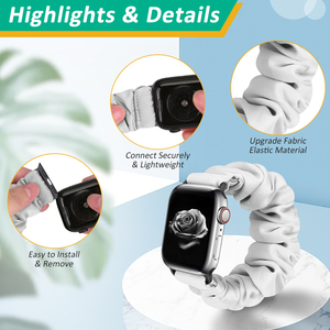 Elástica Nailon Correa para <span class=keywords><strong>Apple</strong></span> <span class=keywords><strong>Watch</strong></span> 38mm 40mm 41mm 42mm 44mm 45mm 46mm 49mm <span class=keywords><strong>Apple</strong></span> <span class=keywords><strong>Watch</strong></span> Series 10 9 <span class=keywords><strong>8</strong></span> <span class=keywords><strong>7</strong></span> 6 5 4 3 2 1 SE - Product Image 4