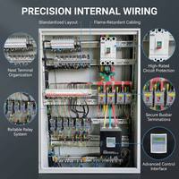 Boîte de distribution basse tension certifiée CE ZHUOLI XL-21 630A, distribution d'énergie et d'éclairage industrielle IP3X