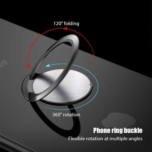 Support de <span class=keywords><strong>t</strong></span>éléphone portable magnétique ultra-fin <span class=keywords><strong>en</strong></span> métal de luxe avec anneau rotatif à 360° pour <span class=keywords><strong>t</strong></span>éléphones mobiles - Product Image 5