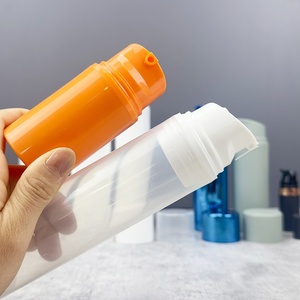 Custom Logo Airless Vacuum Cosmetic <b>Pump</b> <b>Bottle</b> White Plastic 150ml for Beauty Packaging 30ml 50ml 80ml 100ml 120ml 150ml - Product Image 6