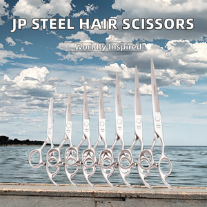 JP Steel Hairdressing <b>Scissors</b> Straight Blade Beauty Cutting <b>Thinning</b> Shears Sizes 5\" 5.5\" 6\" 6.5\" 7\" 7.5\" 8\" Model A1006 - Product Image 3