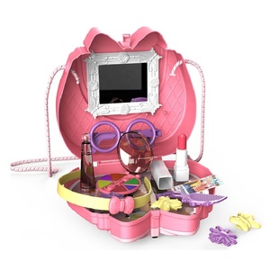 <span class=keywords><strong>Set</strong></span> di Bellezza Giocattolo per Bambine KSF, Borsa per il Trucco in Plastica, Kit Cosmetico per Giochi di Ruolo - Product Image 1