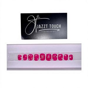 อะโดร์ คิดดี้ เล็บปลอมแบบกดติด-ขนาดเดียวใช้ได้กับส่วนใหญ่ ชุด 10 เล็บ พร้อมชุดเตรียมเล็บและคู่มือ สีชมพู ขาว ชมพูอ่อน - Product Image 1