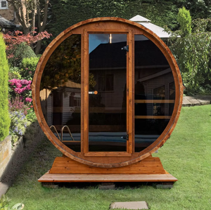 Sauna en cèdre rouge pour 3-4 personnes avec chauffage Harvia - Product Image 6
