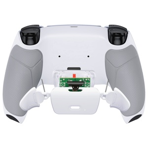 White Textured <b>Grip</b> Gamepad Paddle Extension Key Back Clip Button Joystick Rear Game Accessories Back Paddle Kits for PS5 - Product Image 4